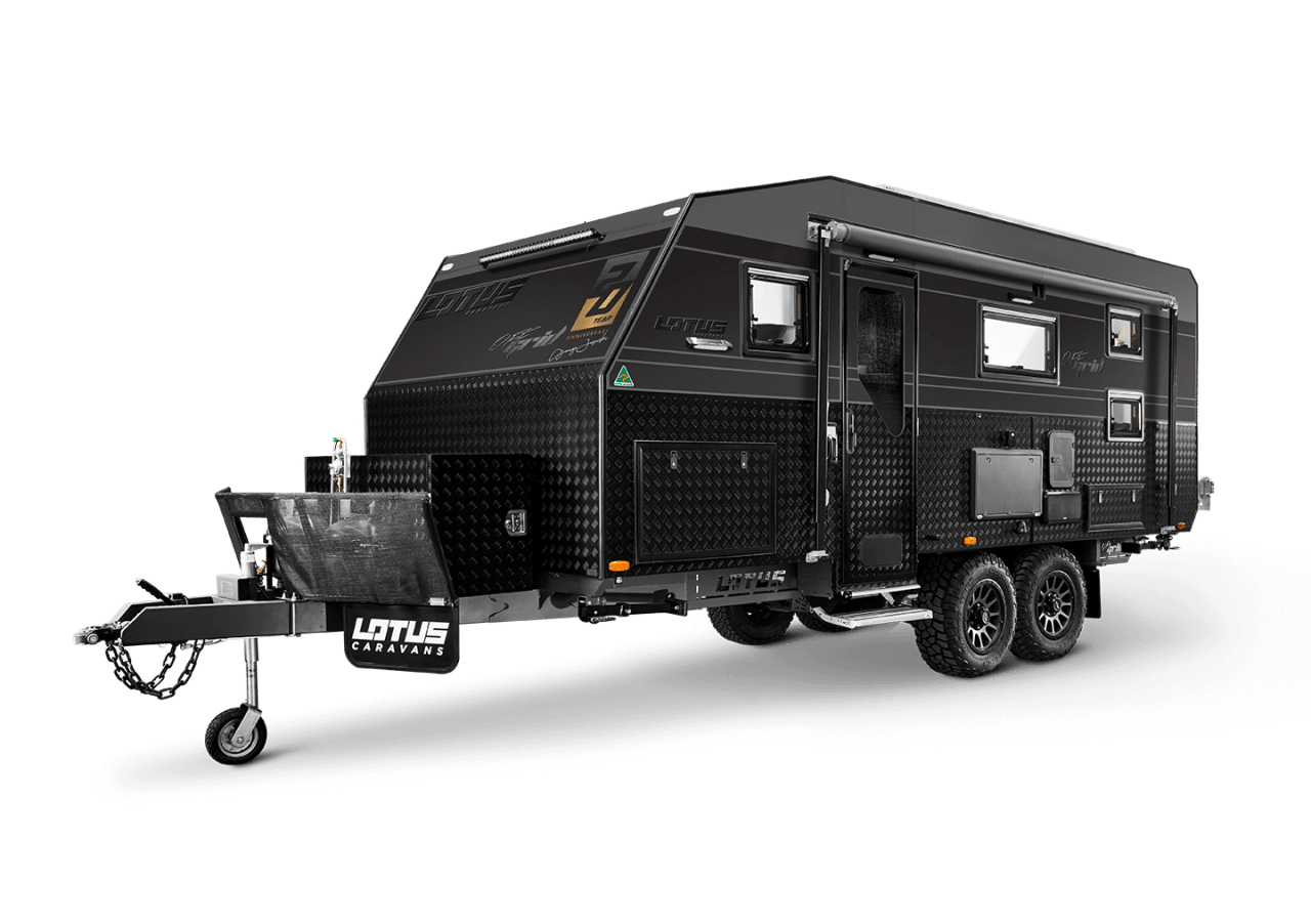 Off Grid - Off Road Range - Lotus Caravans